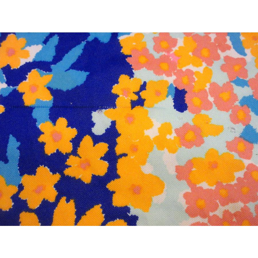ビンテージ70's○レディースレトロ花柄スイムトップ 12○210805j3-w