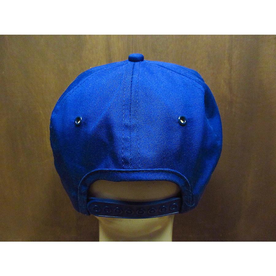 K-Products NBC SPORTS刺繍スナップバックキャップ青○210806s2-m-cp