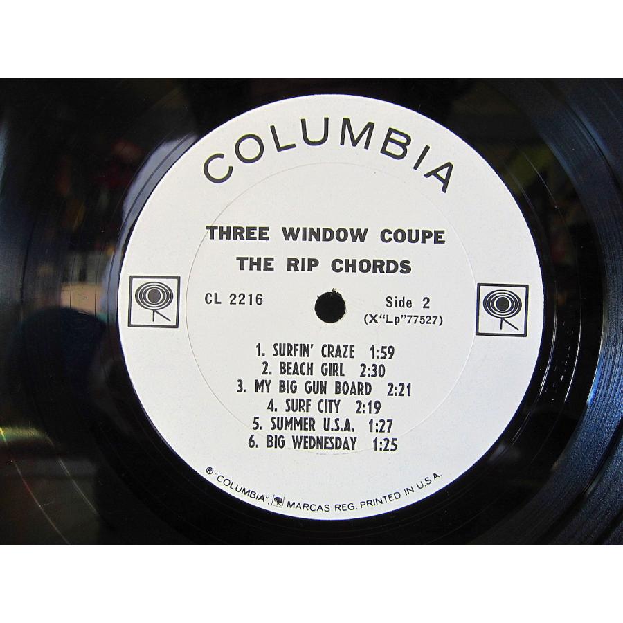 THE RIP CHORDS THREE WINDOW COUPE COLUMBIA CL 2216 210806t1-rcd-12-rk ...