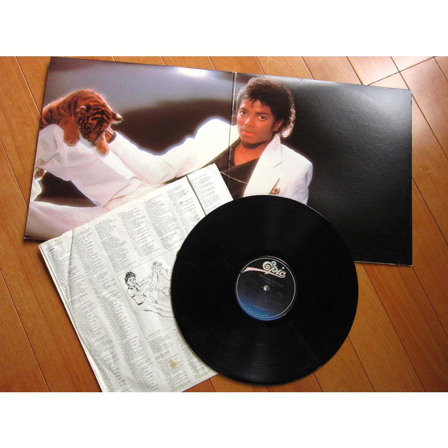 US盤　マイケルジャクソン/スリラー/QE38112 LP　25ス318 Amazon.co.jp: スリラー: ミュージック