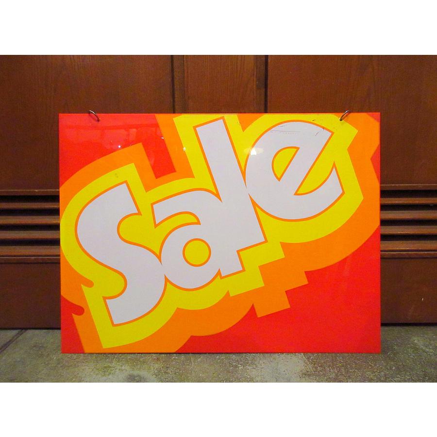 ビンテージ60's70's●SALE ディスプレイサインA●210810j1-sign セール販促看板バナー雑貨レトロ