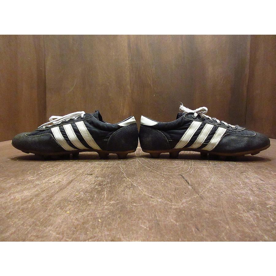 ビンテージ80's○adidasレディースレザースパイク黒Size 3 1/2 ビンテージ80's○adidasレディースレザースパイク黒Size 3 1/2