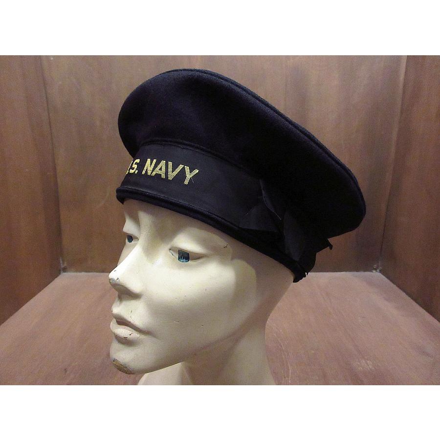 希少40s 1941年USAビンテージAmericanlegion帽子ミリタリー ビンテージ40's○U.S.NAVYウールベレー帽○210907i5-m-cp-ber 1940s