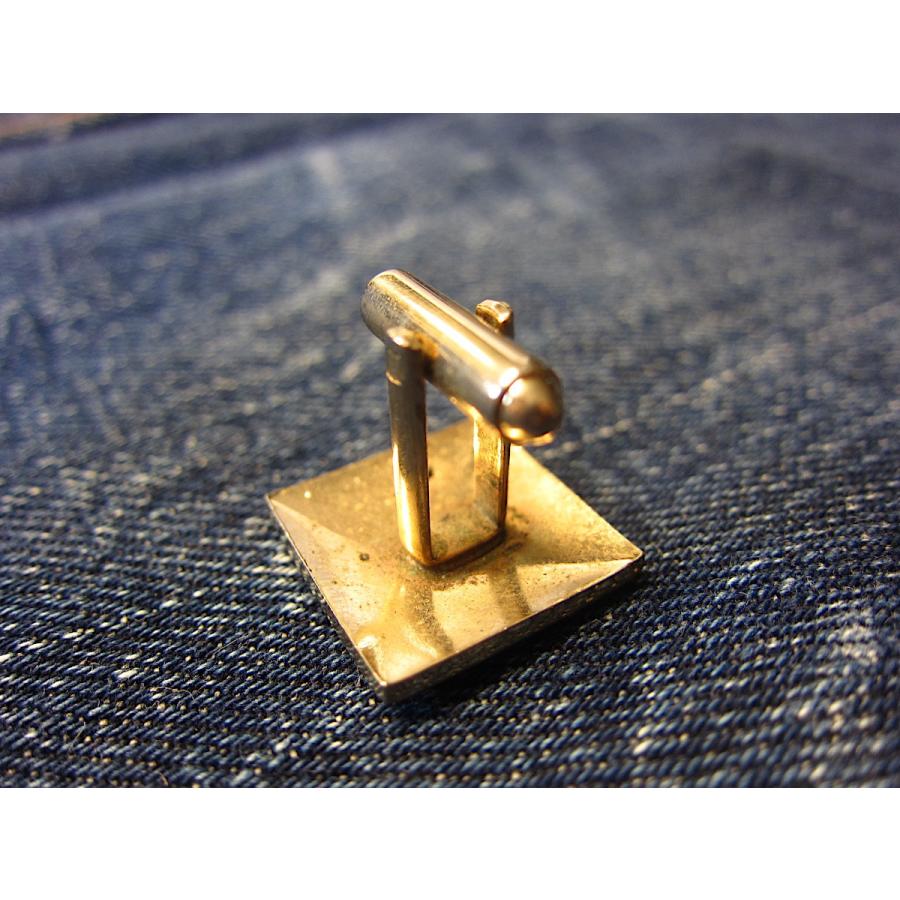 ビンテージ○イニシャルカフリンクス「B」 ゴールド○210918t8-otacc