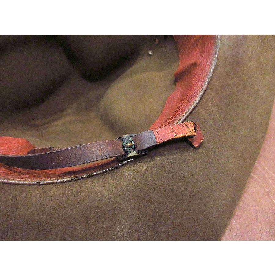 ビンテージ40's○U.S.ARMY顎紐付きキャンペーンハットsize 7 3/8