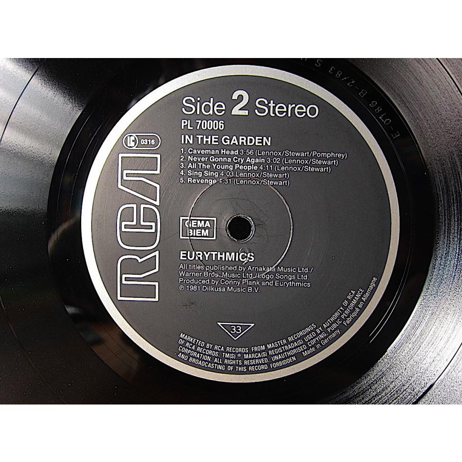 EURYTHMICS○IN THE GARDEN RCA PL 70006○211011t3-rcd-12-rkレコード