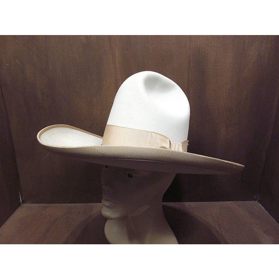 ビンテージ-40's○DEADSTOCK箱付きSTETSON 3Xフェルトカウボーイハット