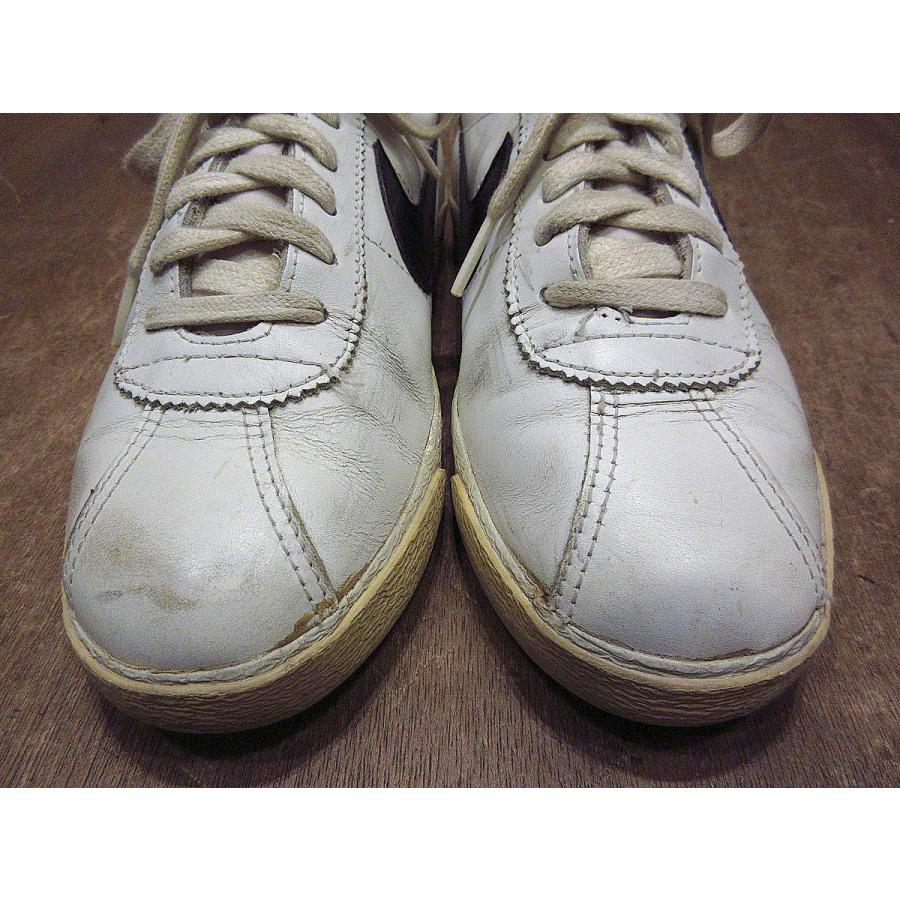 ビンテージ80's○NIKE BRUIN白×黒4○211026i5-w-snk-23cm 1980sナイキ