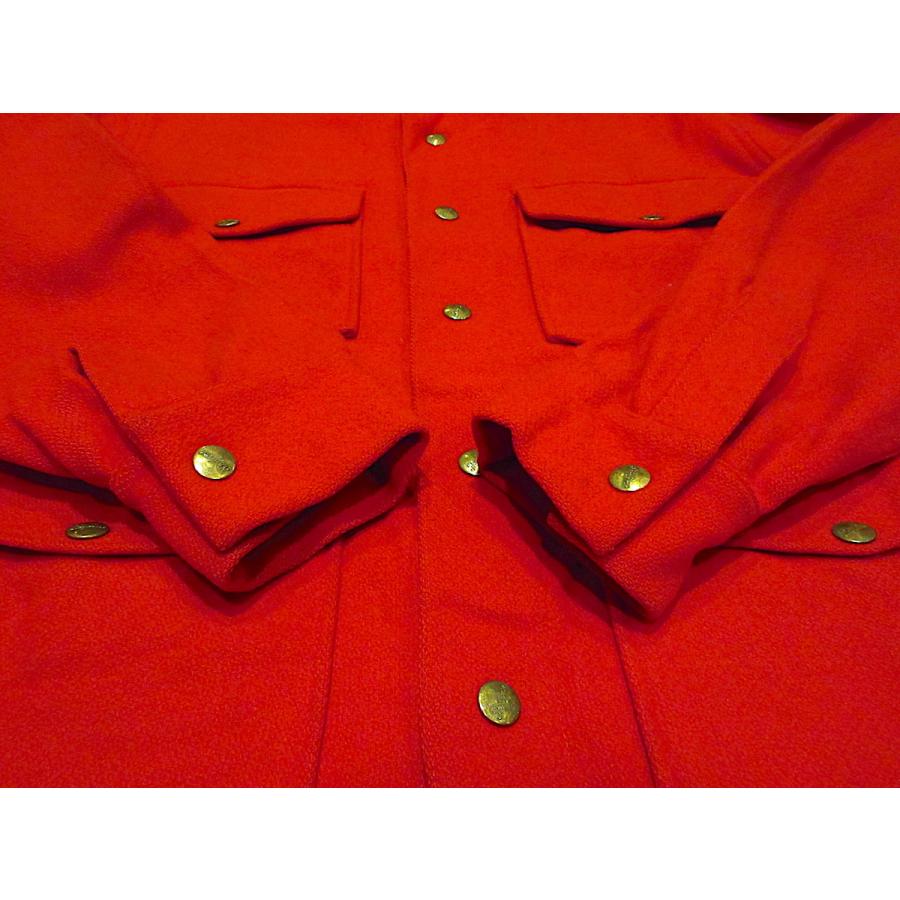 ビンテージ50's○Skylineウールマッキーノクルーザージャケット赤size
