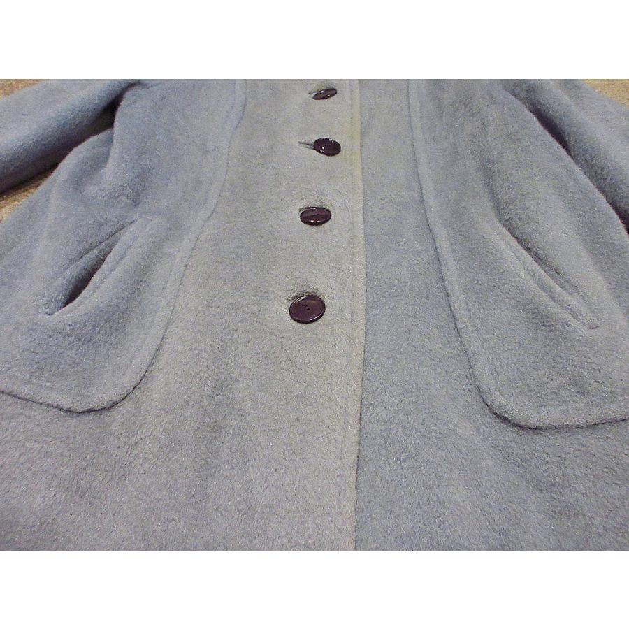 ロングコート　vintage ビンテージ DECADE CLASSIC ステンカラーコート コート アシンメトリー