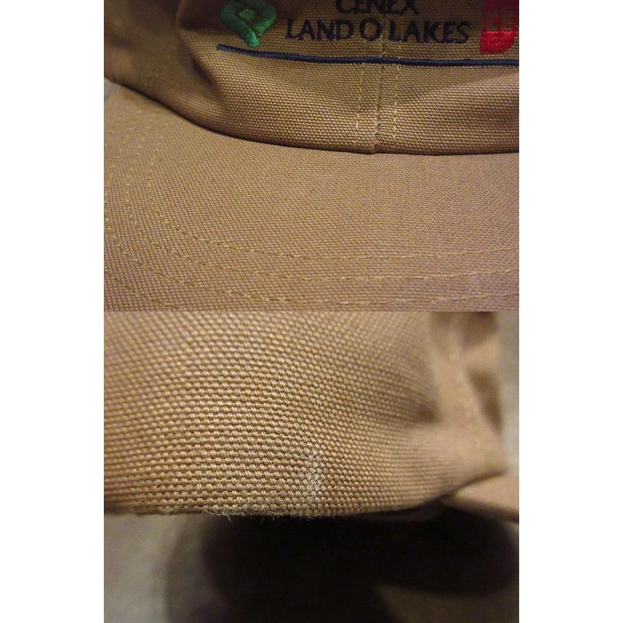 スペシャルプライス デッドストック LUCLAR 6パネルキャップ 赤 農機具