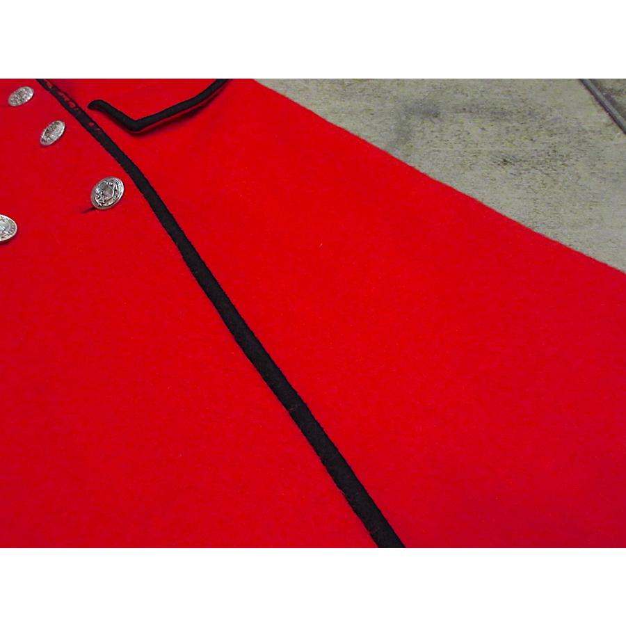 ビンテージ60's70's○IMPORTEDレディース裏地総柄ピーコート赤size 8