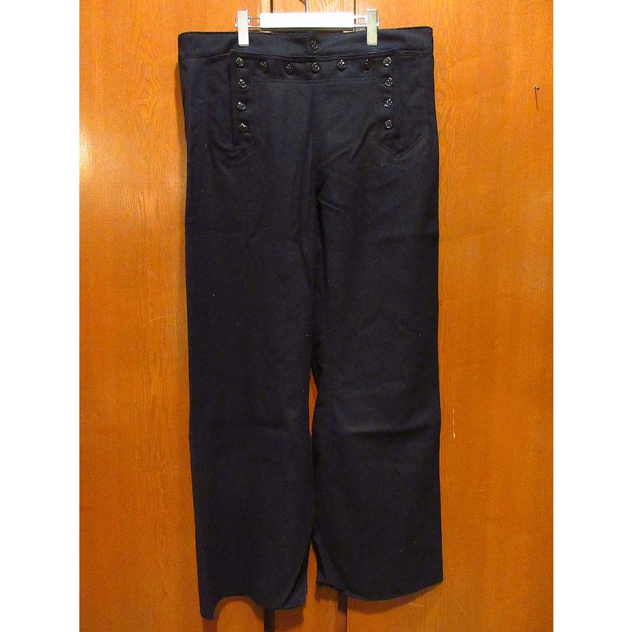 ビンテージ70's○U.S.NAVYウールセーラーパンツ実寸W96cm ビンテージ70's○U.S.NAVYウールセーラーパンツ実寸W96cm