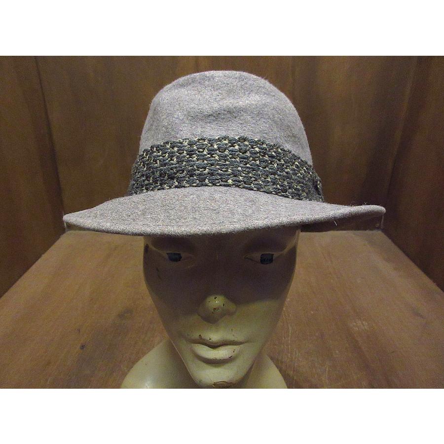 50s Penny's marathon ハット グレー 7 1/8 ビンテージ ペニーズ 1950s J.C.PENNEY マラソン グレー ヴィンテージハット