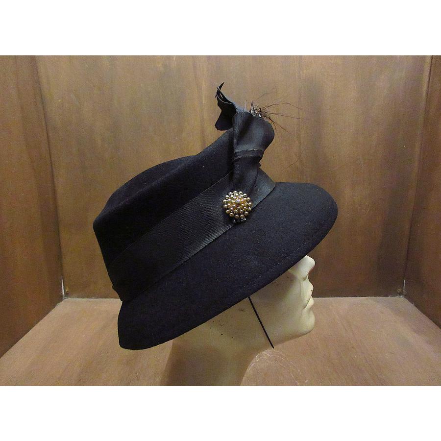 ヴィンテージ☆MERRIMAC HAT CORP.フェルトハット