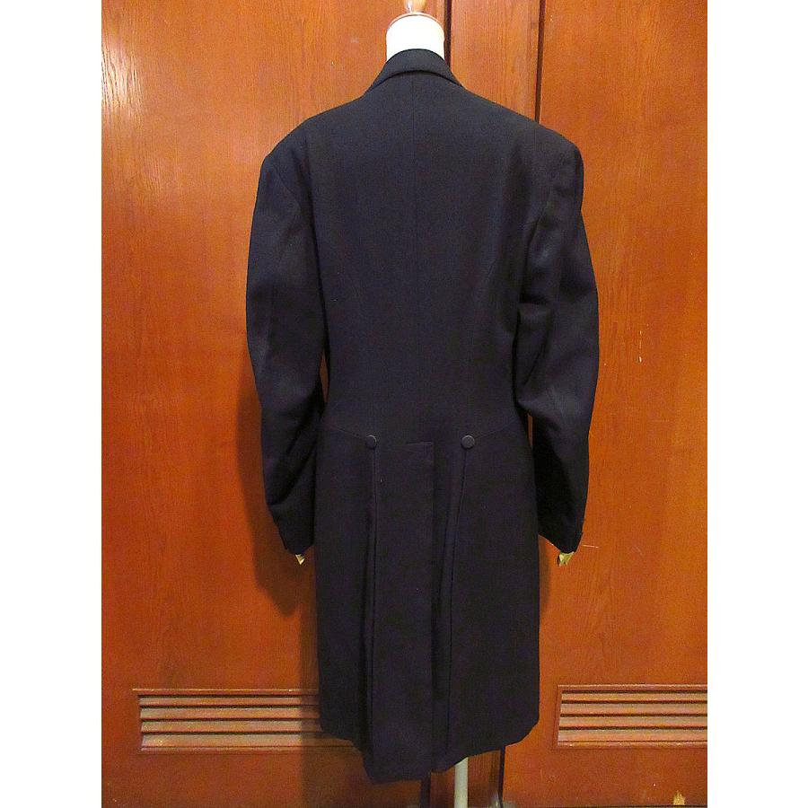 ビンテージ1900's○J. W. COATS & CO.モーニングコート黒 ビンテージ1900's○J. W. COATS & CO.モーニングコート黒