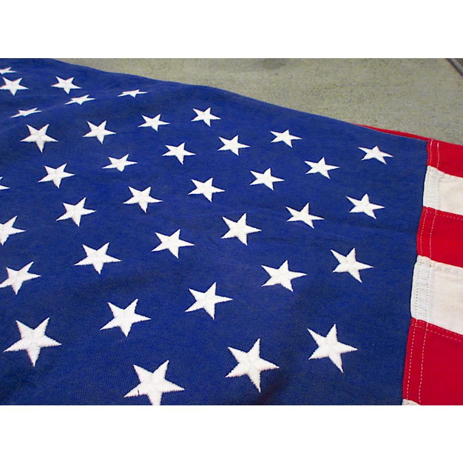 ビンテージ60's70's○50星アメリカ星条旗 size 83cm×146cm○220115r9