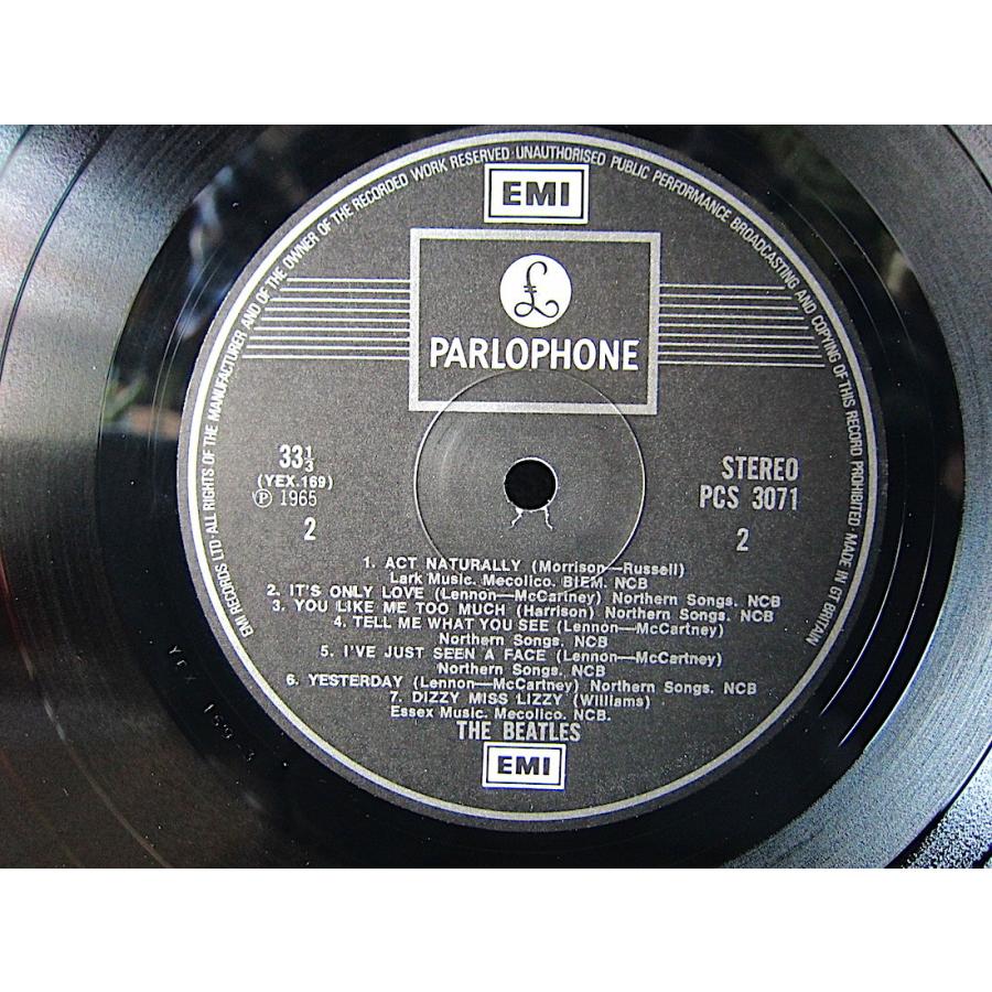 稀少UKオリジナルプロモ盤ステレオHelpヘルプBeatlesビートルズレコード ビートルズUSジャケ原盤/MONO 1stプレス☆THE BEATLES-『HELP