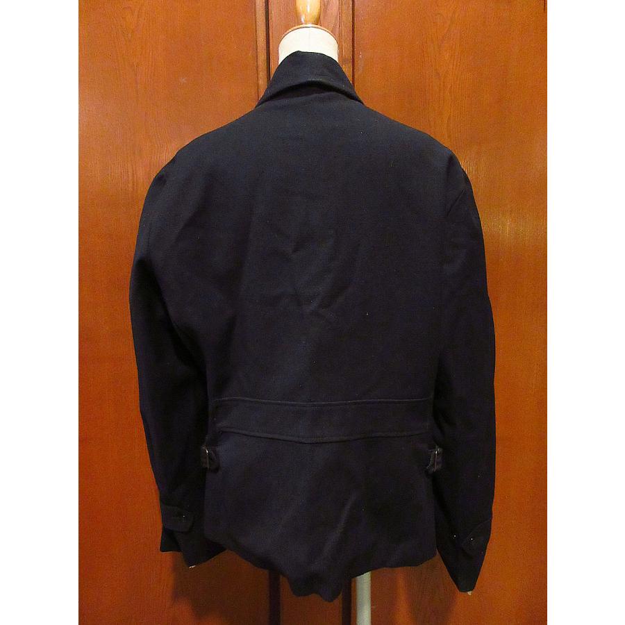 ビンテージ40's○U.S.NAVY?ウールスポーツジャケット黒 ビンテージ40's○U.S.NAVY?ウールスポーツジャケット黒