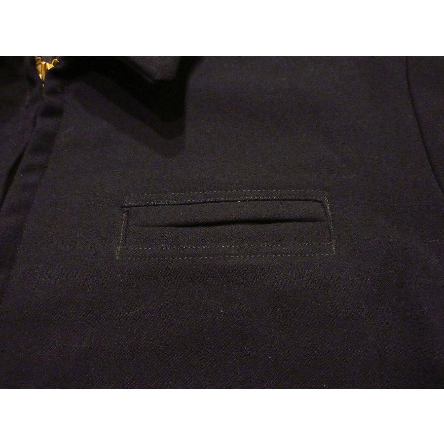 ビンテージ40's○U.S.NAVY?ウールスポーツジャケット黒 ビンテージ40's○U.S.NAVY?ウールスポーツジャケット黒
