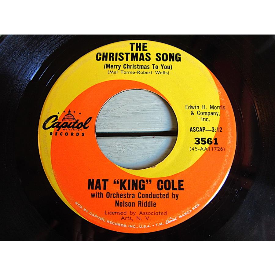 NAT “KING” COLE THE CHRISTMAS SONG/THE LITTLE BOY THAT SANTA CLAUS