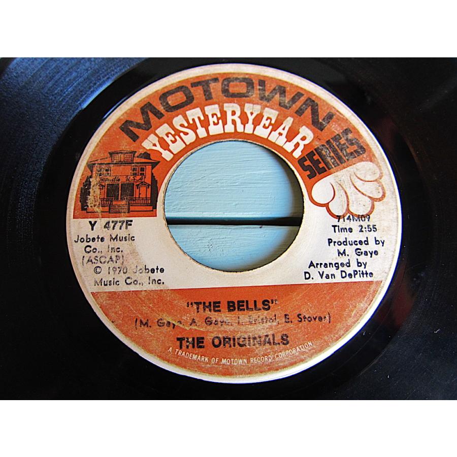 THE ORIGINALS●BABY, I’M FOR REAL/THE BELLS   MOTOWN Y 477F●220204t1-rcd-7-fnレコード米盤US盤7インチソウル｜cozyvintage｜03