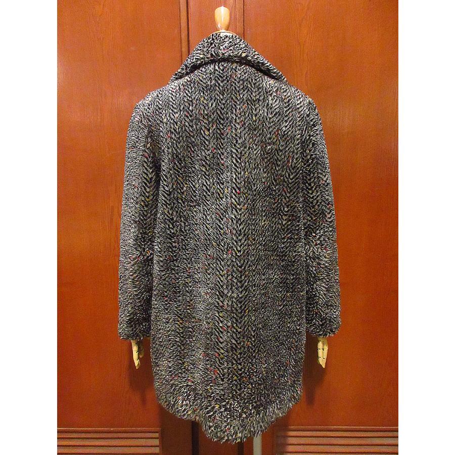 70年代　White stag Vintage ファーコート ダブルブレスト ビンテージ70's○White Stagレディースフェイクファーダブルコート