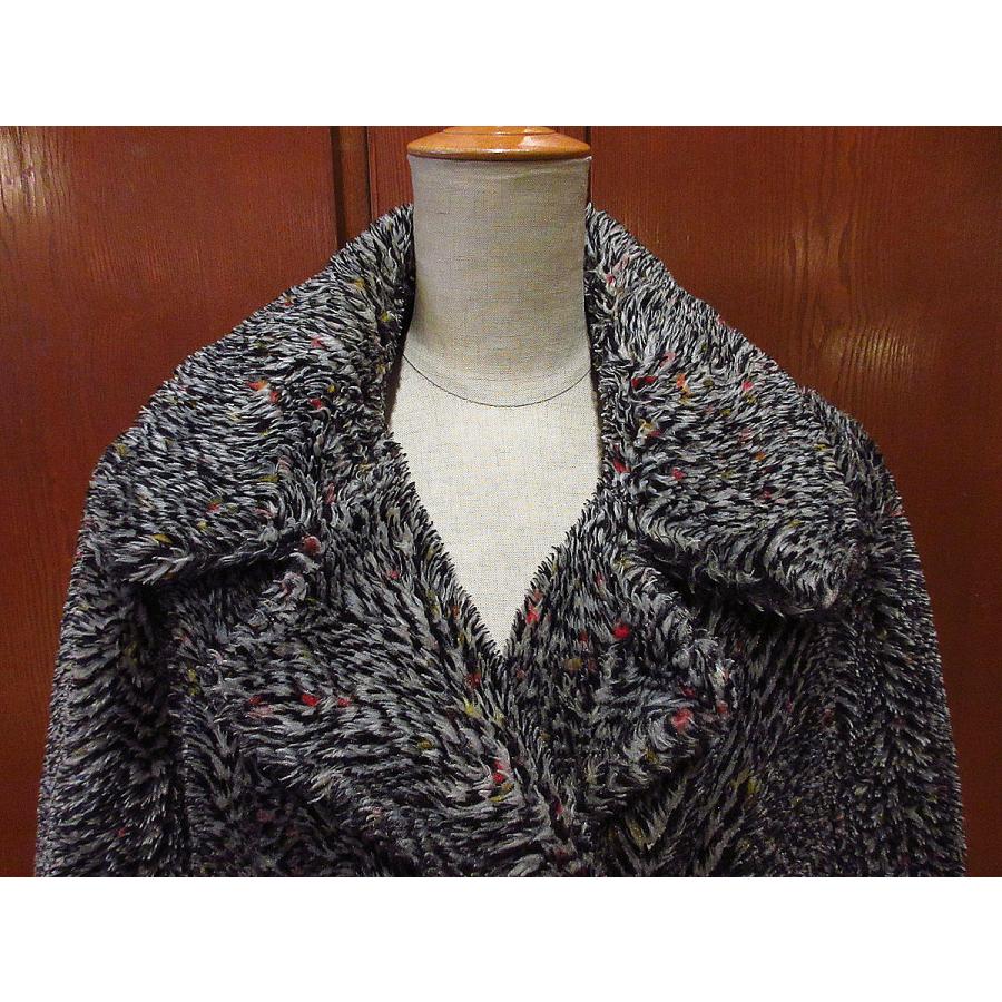 70年代　White stag Vintage ファーコート ダブルブレスト ビンテージ70's○White Stagレディースフェイクファーダブルコート