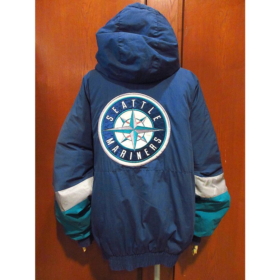 ビンテージ90's○DEADSTOCK PRO PLAYERシアトル・マリナーズフード付き