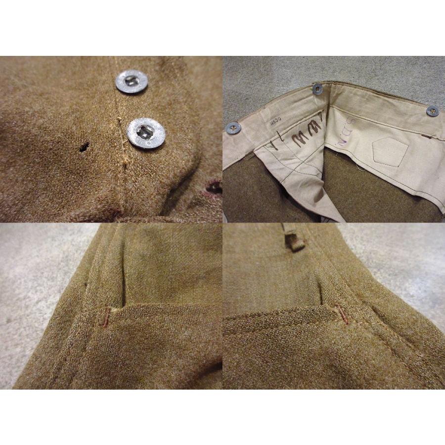 ビンテージ1910's○U.S.ARMYシンチバックメタルボタンウール