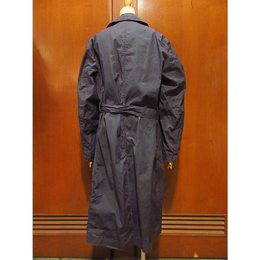 40年代　US NAVY レインコート　ヴィンテージ　ミリタリー　フェード 40年代 US NAVY レインコート ヴィンテージ ミリタリー フェード