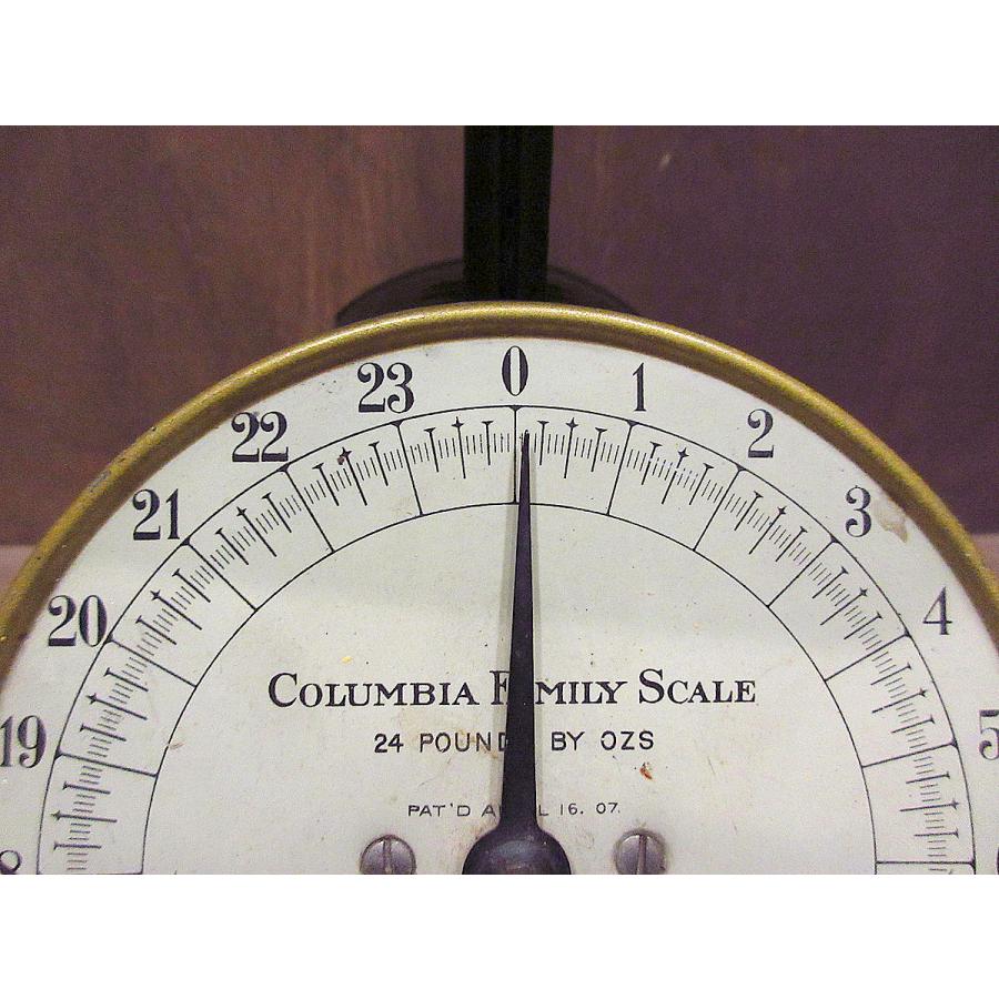 ビンテージ1900's○COLUMBIA FAMILY SCALEメタルスケール○220402s6