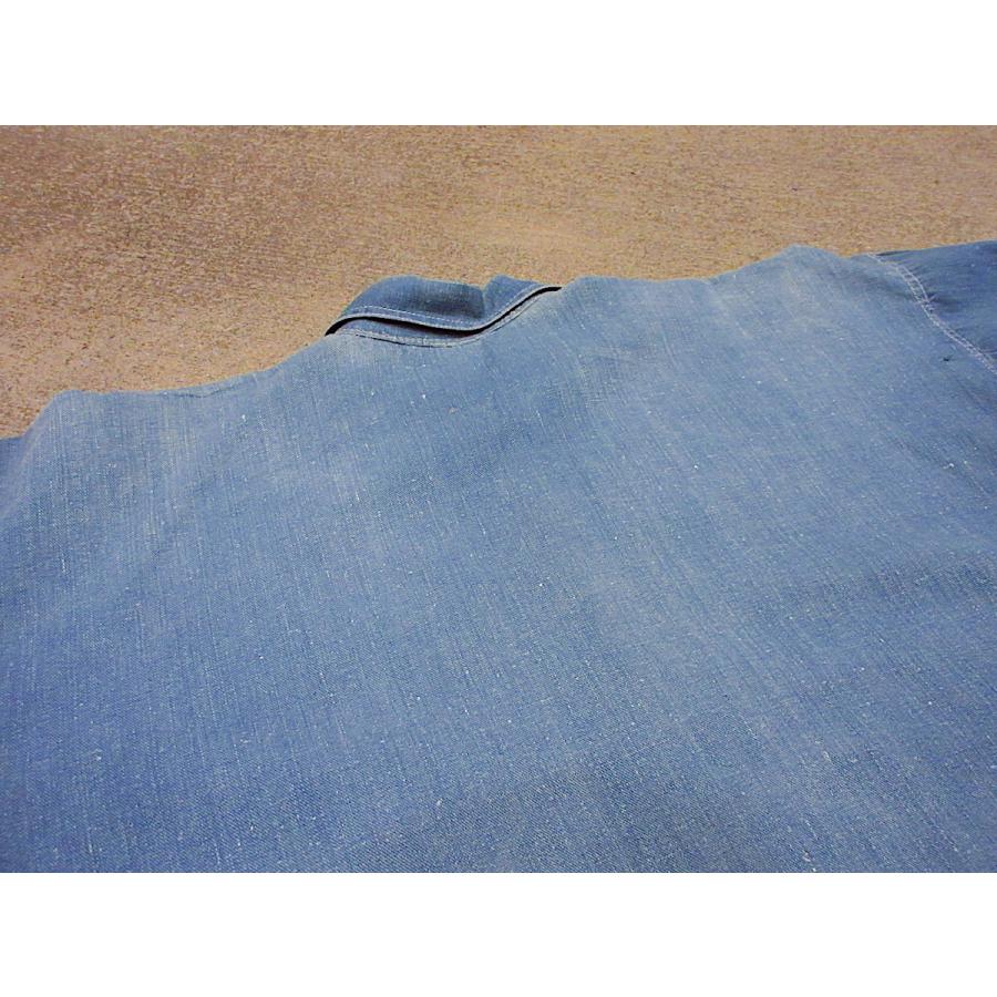 ビンテージ1900's○U.S.ARMY Coast Artillery Corpsデニムプル