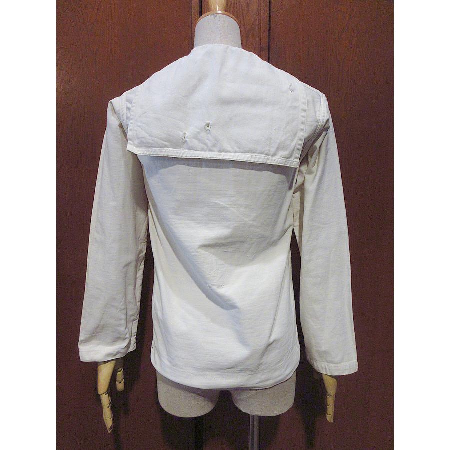 ビンテージ40's50's○U.S.NAVYコットンセーラーシャツ○220503m2-m