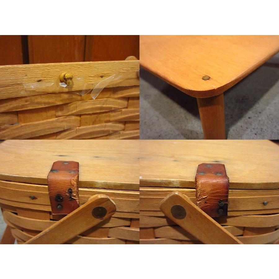 ビンテージ90's○LONGABERGER BASKETSピクニックバスケット ビンテージ90's○LONGABERGER BASKETSピクニックバスケット