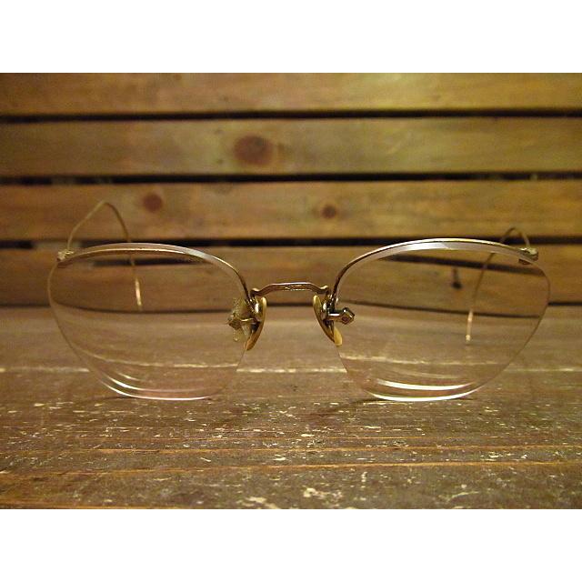 ビンテージ40's○ケース付きAmerican Optical NUMONT FUL-VUE眼鏡