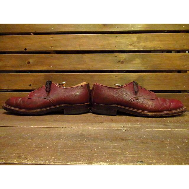 ビンテージ-60's●MADE IN ENGLAND Allebone & Sons. Ltd. プレーントゥシューズ 約28.5cm●odst 50s1950s1960s革靴｜cozyvintage｜05