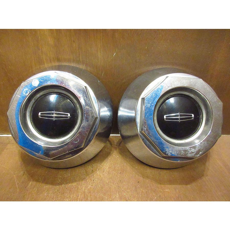 ビンテージ○Lincoln Mark Vホイールキャップ2点セット○220602m1