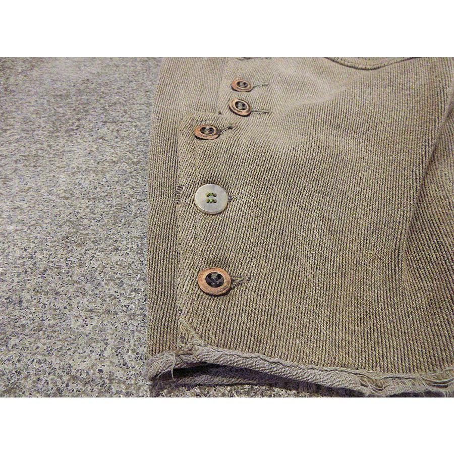 ビンテージ30's40's○ボタンフライコットンジョッパーズパンツ実寸