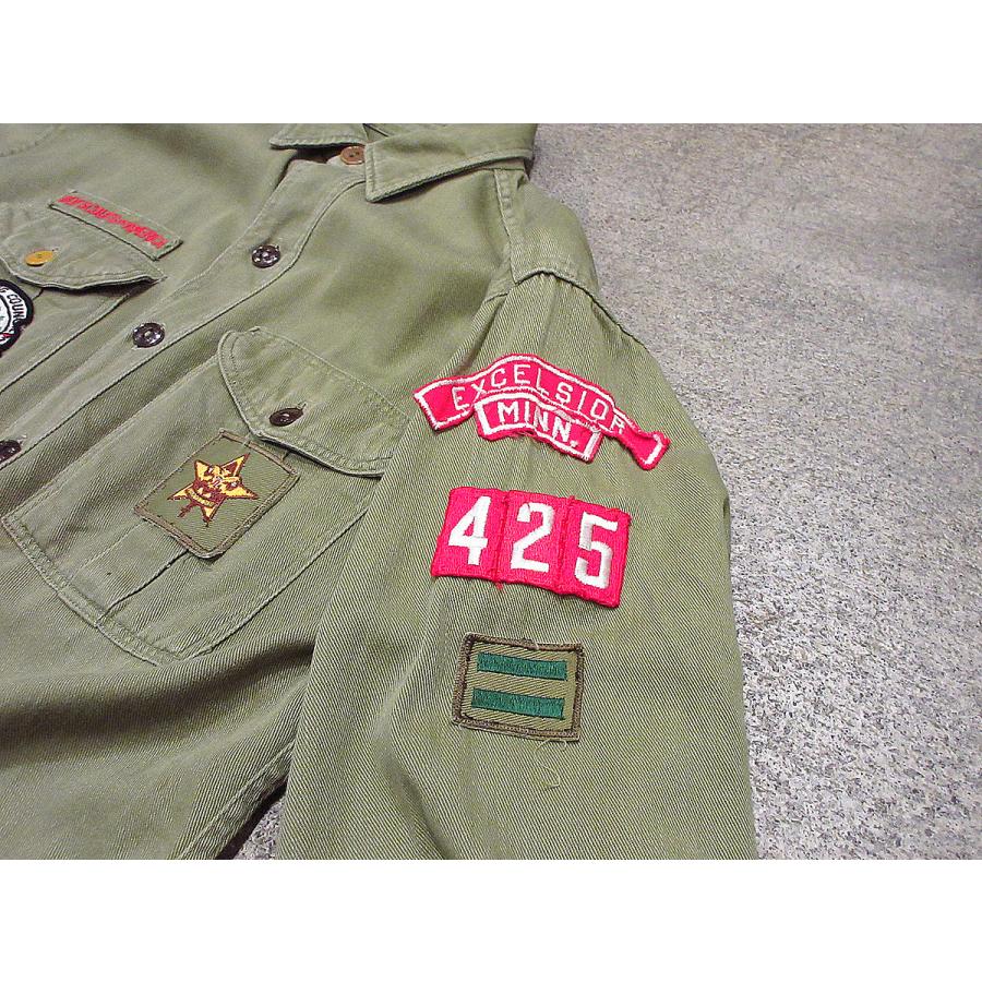 ビンテージ50's60's○BOY SCOUT OF AMERICAボーイスカウトシャツsize15