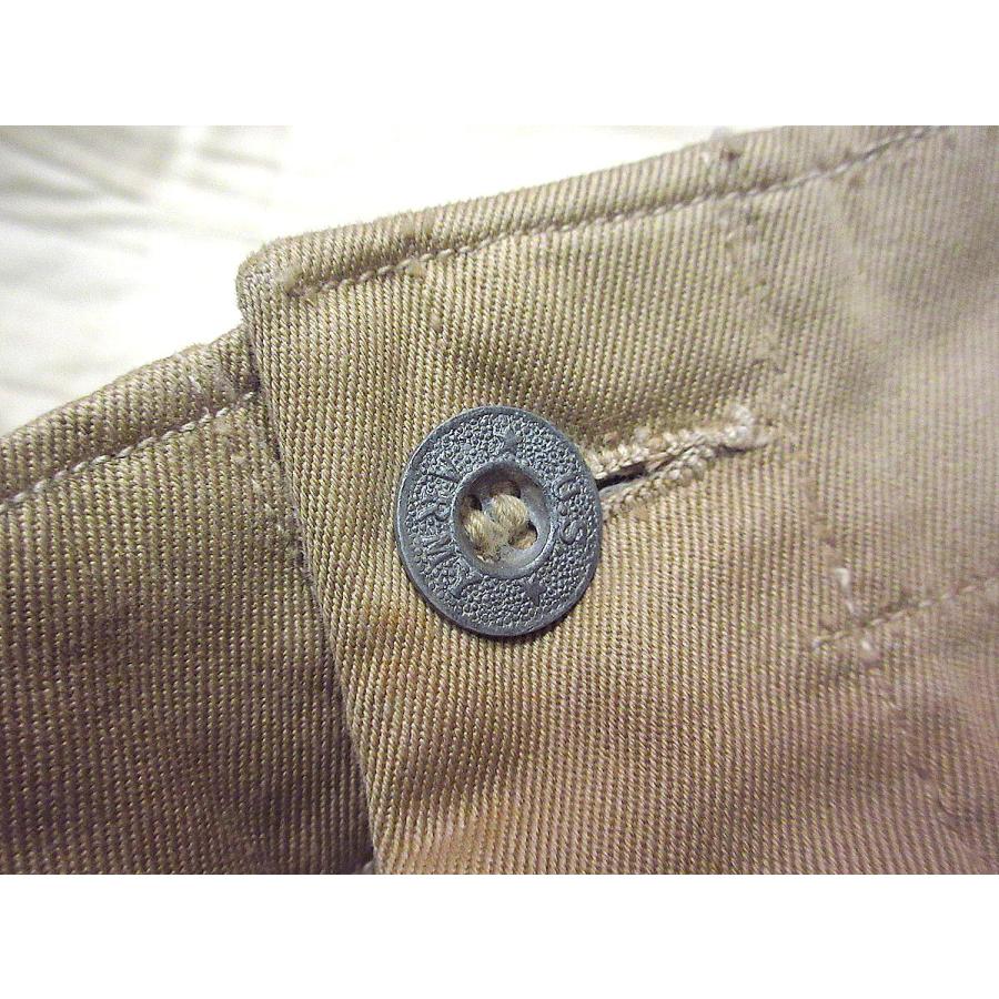 ビンテージ30's○U.S.ARMYメタルボタンジョッパーズパンツ実寸