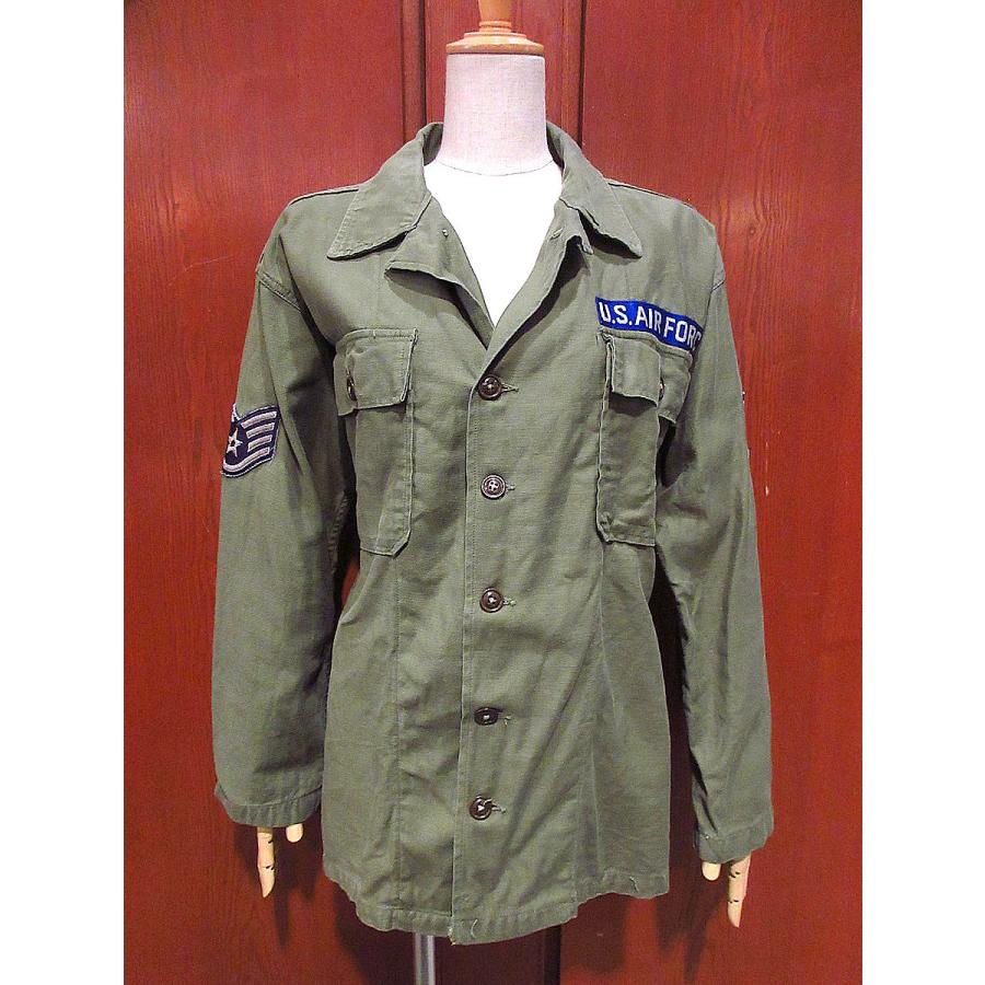 ビンテージ50's○USAF OG-107初期型コットンサテンユーティリティ