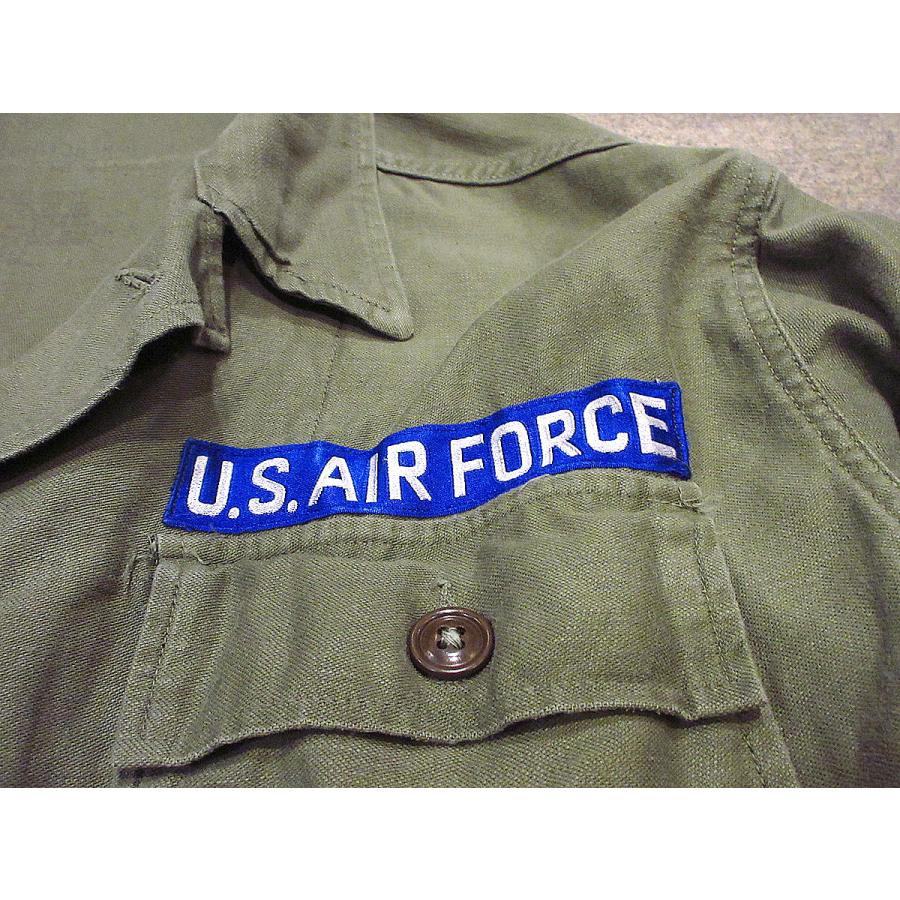 ビンテージ50's○USAF OG-107初期型コットンサテンユーティリティ
