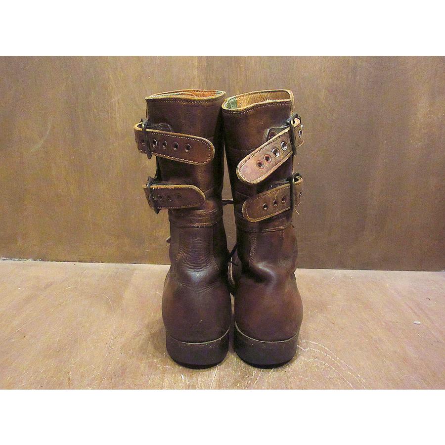 ビンテージ40's○U.S.ARMY M-43 2バックルコンバットブーツ茶size 7D