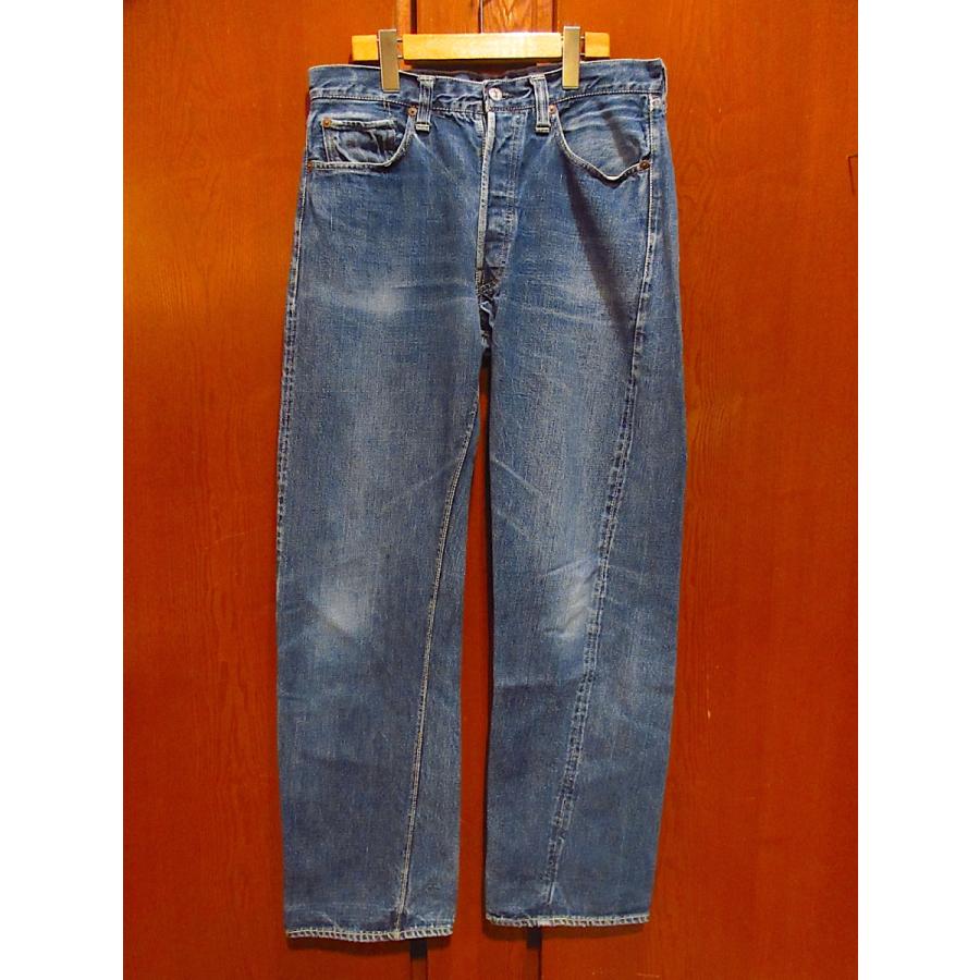 ビンテージ40's50's●Levi’s 501 XX片面タブ47モデル実寸W81cm●220718r8-m-pnt-jns-W32古着ジーンズリーバイスBIG E赤耳デニム｜cozyvintage