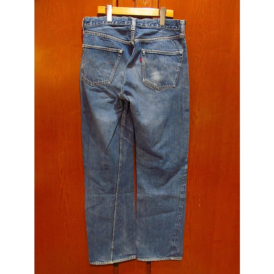 ビンテージ40's50's●Levi’s 501 XX片面タブ47モデル実寸W81cm●220718r8-m-pnt-jns-W32古着ジーンズリーバイスBIG E赤耳デニム｜cozyvintage｜02