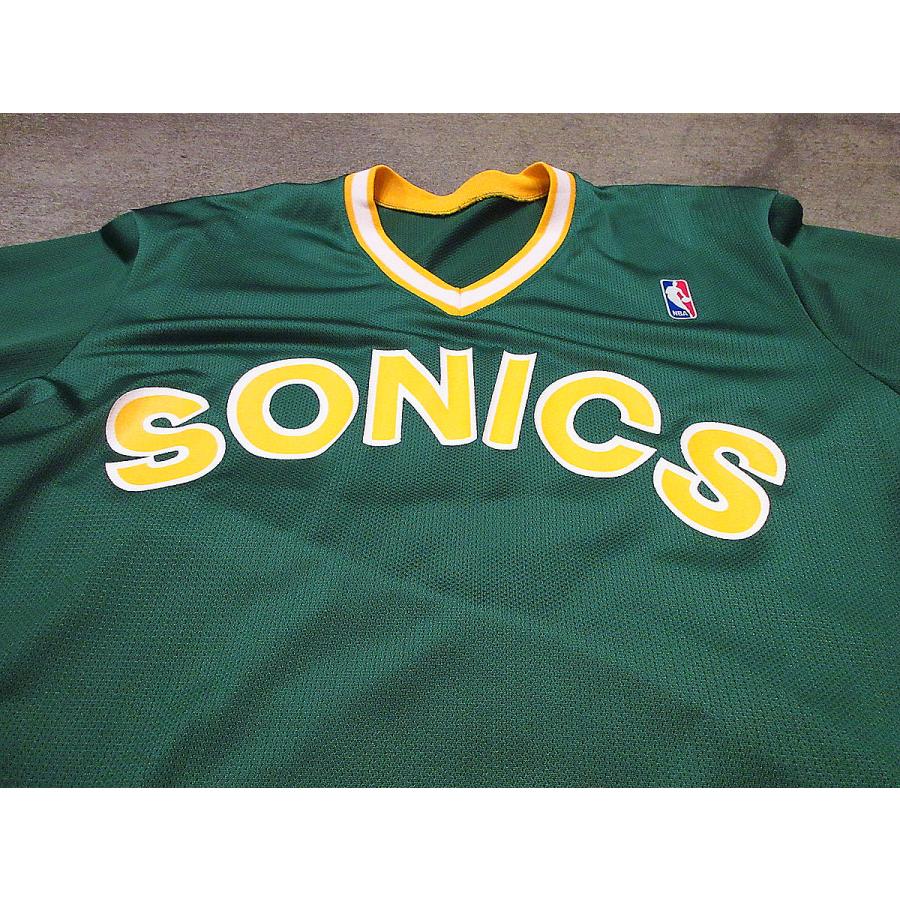 ビンテージ○Champion NBA sonicsゲームシャツsize XL○220719m3-m-tsh 
