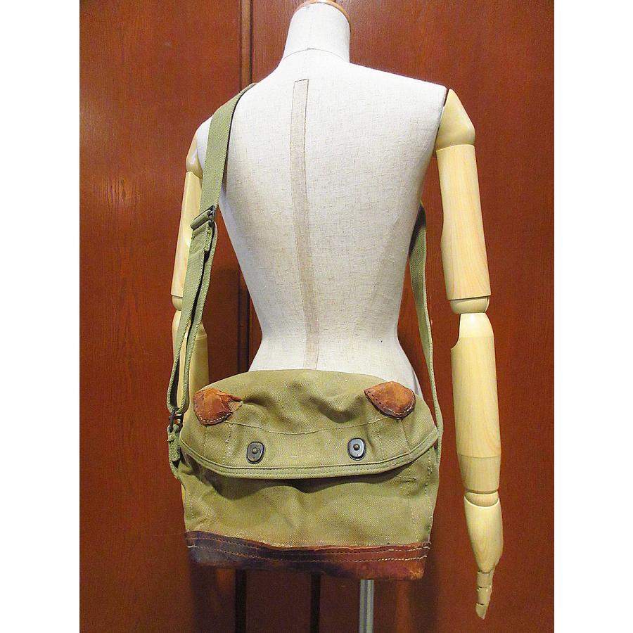 ビンテージ40's○U.S.Signal Corpsキャンバスラジオバッグ○220821i8