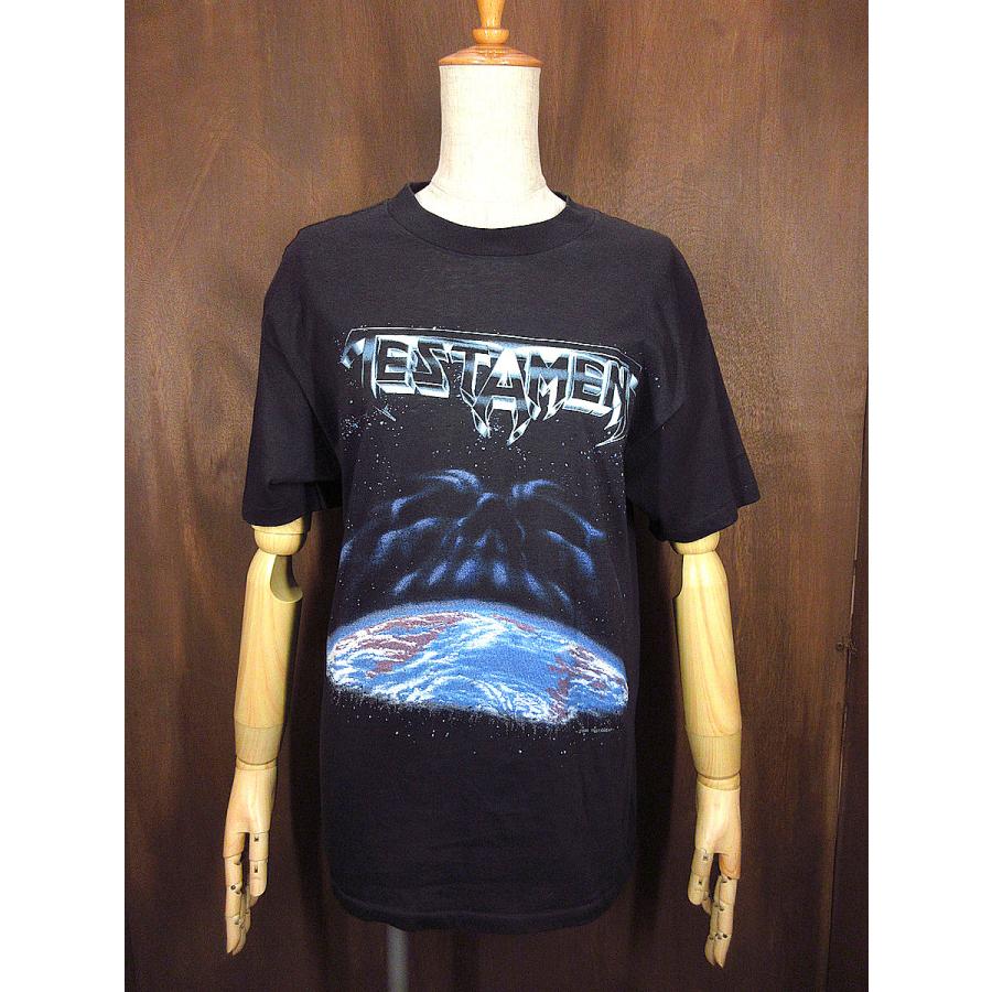 ビンテージ80's○DEADSTOCK TESTAMENT NEW ORDER 1988年ツアーTシャツ