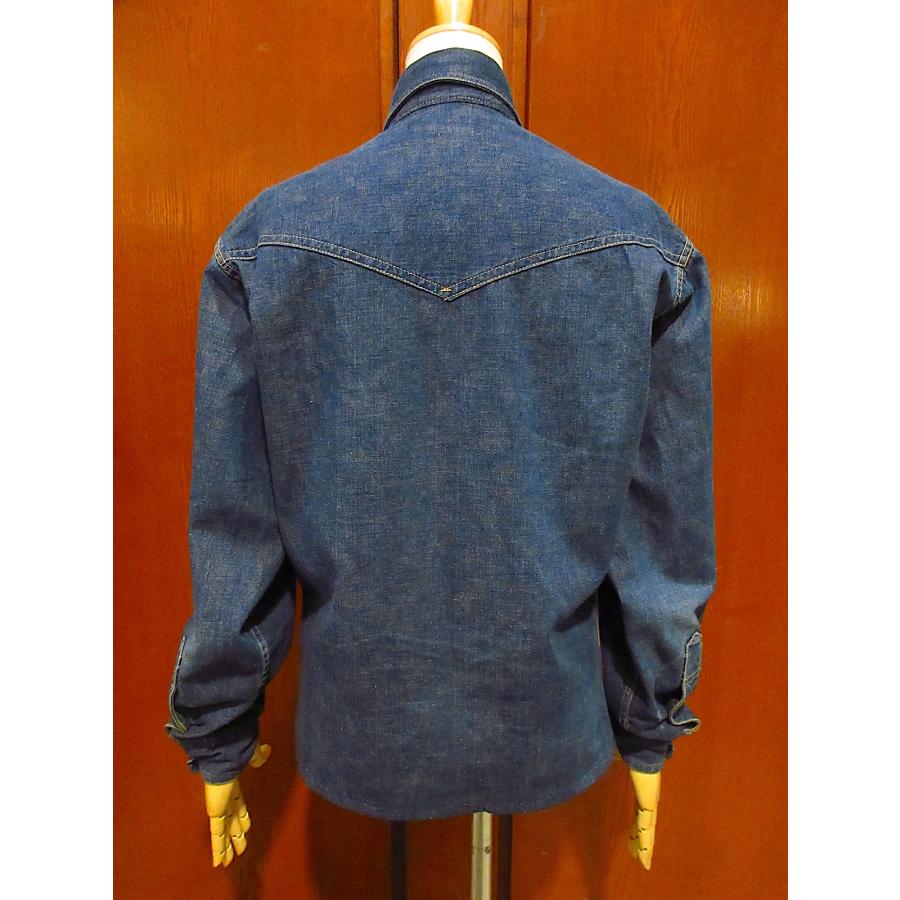 ビンテージ50's○Levi'sショートホーンデニムウエスタンシャツ ビンテージ50's○Levi'sショートホーンデニムウエスタンシャツ